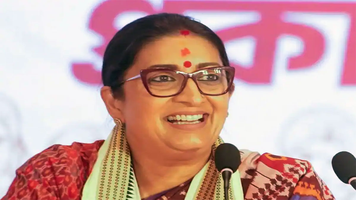 बंगाल में भय मुक्त शासन का आगाज, BJP की बढ़त पर स्मृति ईरानी का हमला, INDIA गठबंधन पर साधा निशाना