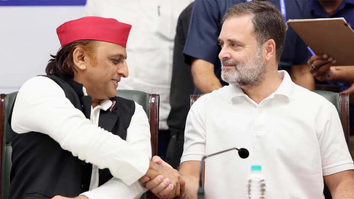 UP Election 2027: सपा-कांग्रेस में सीट शेयरिंग पर बनी सहमति? राहुल-अखिलेश की जोड़ी फिर मैदान में उतरने की तैयारी