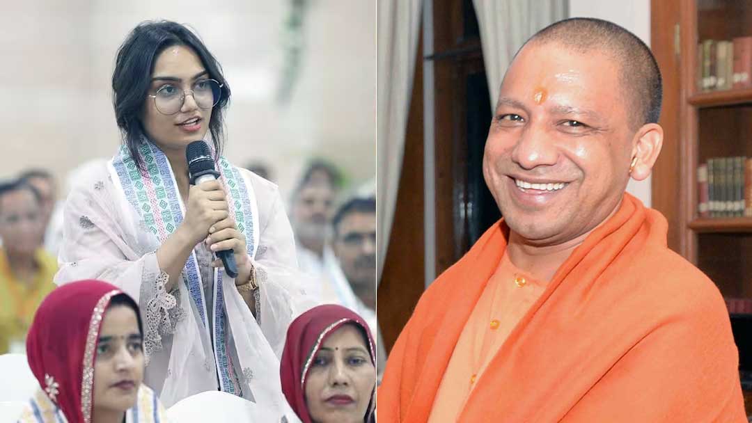 जेवर की बेटी डॉक्टर हीरा राशिद ने CM योगी से कही बड़ी बात, बोलीं- आप भविष्य में प्रधानमंत्री बनें