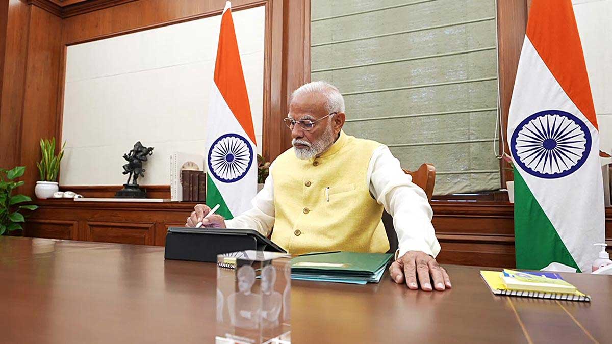 PM Modi Government: सत्ता में 12 साल पूरे होने पर BJP का शक्ति प्रदर्शन, अमित शाह बोले- बिना एक दिन छुट्टी लिए देश की सेवा की