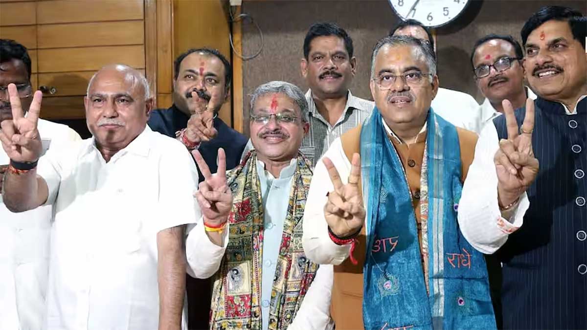 MP Rajya Sabha Election: कांग्रेस को बड़ा झटका, BJP के तीनों उम्मीदवार निर्विरोध जीते; मीनाक्षी नटराजन का मामला पहुंचा सुप्रीम कोर्ट