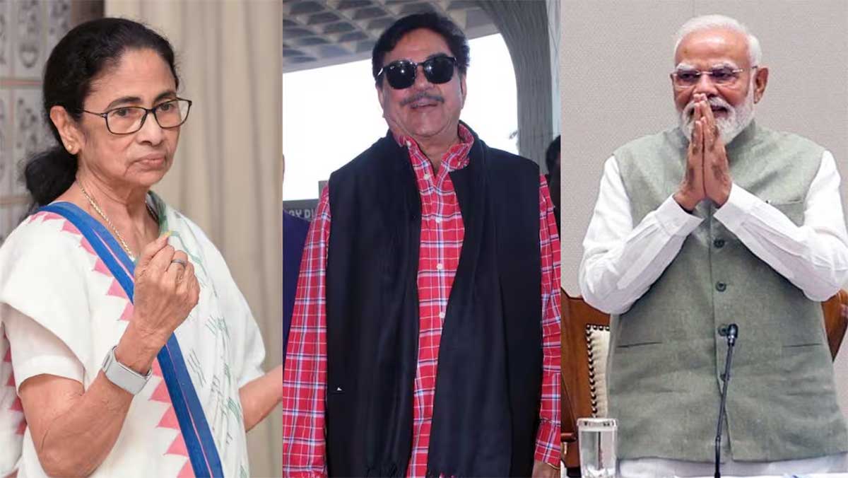 पीएम मोदी की तारीफ, ममता के प्रति वफादारी और बागी गुट पर सफाई... शत्रुघ्न सिन्हा के बयान ने बढ़ाई सियासी हलचल