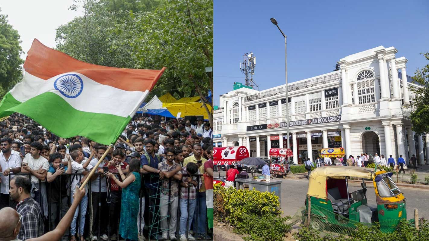 दिल्ली के कनॉट प्लेस में एहतियात बढ़ी, CJP प्रदर्शन के बीच व्यापारियों से समय से पहले प्रतिष्ठान बंद करने का अनुरोध