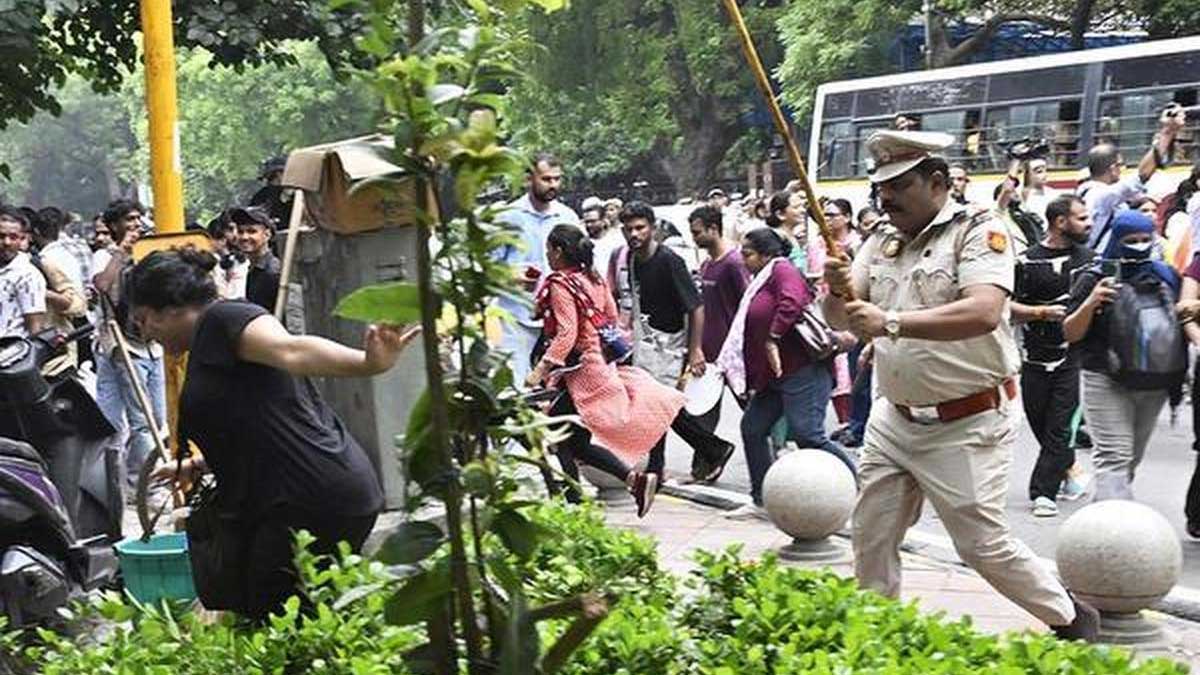 CJP Protest: संसद मार्च के दौरान पुलिस कार्रवाई पर NHRC में याचिका, स्वतंत्र जांच की मांग