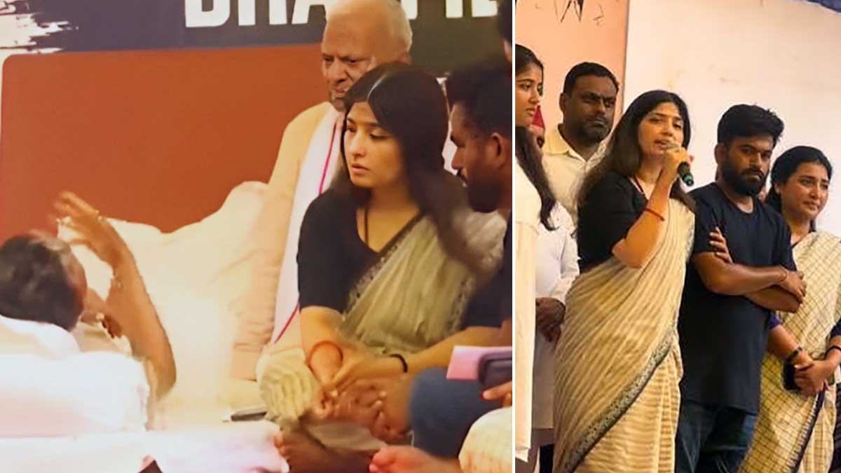 Sonam Wangchuk के समर्थन में Jantar Mantar पहुंचीं Dimple Yadav, सांसद-विधायकों संग लगाए गए इंकलाब जिंदाबाद के नारे