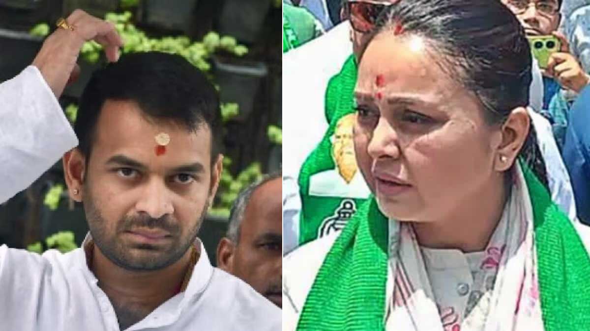 तेज प्रताप यादव की गिरफ्तारी पर बिहार की राजनीति गरमाई, रोहिणी आचार्य ने सरकार पर साधा निशाना