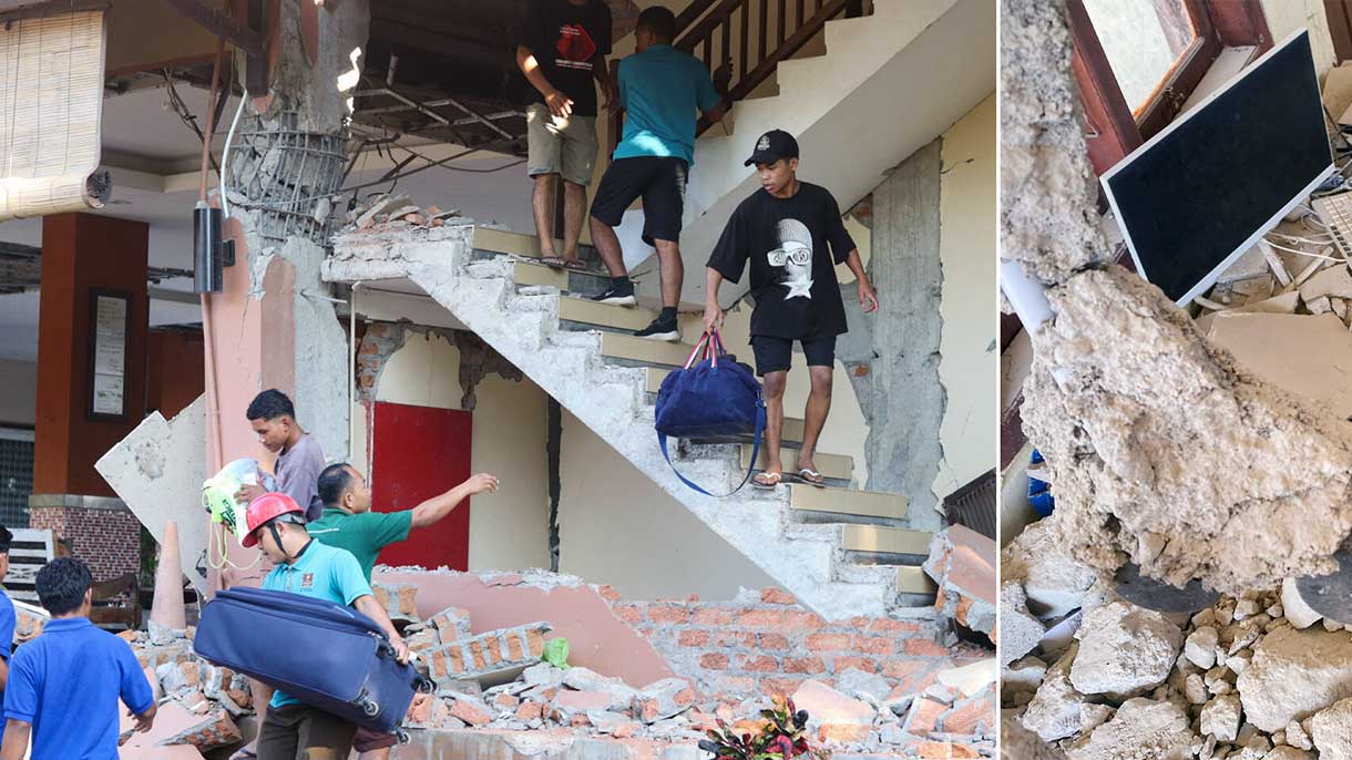 Indonesia Earthquake: कुछ घंटों में दूसरी बार कांपी धरती, 6.8 की तीव्रता से दहशत
