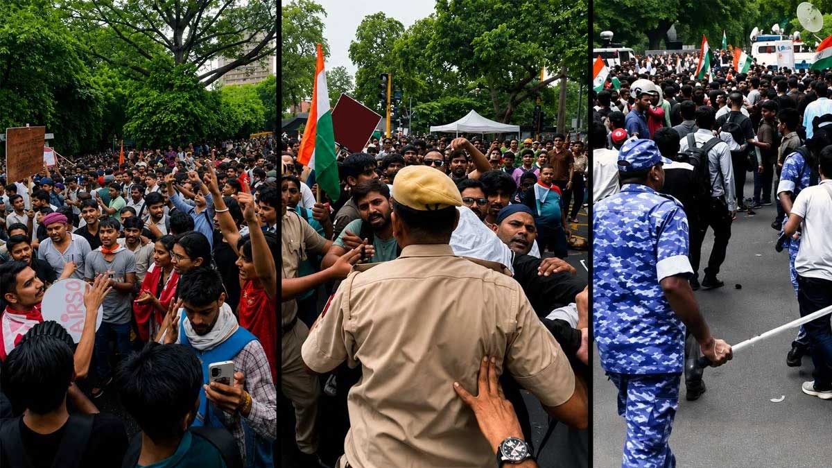 Jantar Mantar Protest पर SC का बड़ा Action! Pellet Gun से Tear Gas तक पुलिस कार्रवाई की होगी जांच