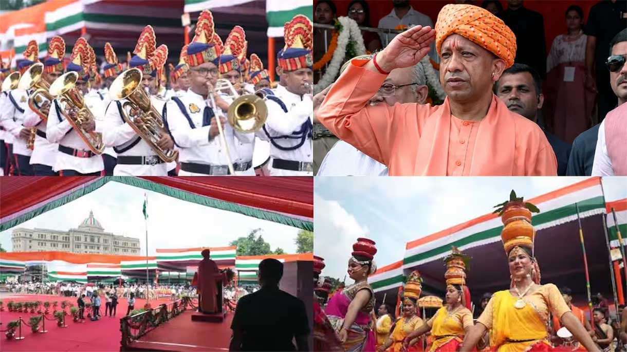 Lucknow में दिखा ‘Mini India’ का शानदार नजारा! राम-सीता की झांकी से लोकनृत्यों तक छाया देशभक्ति का रंग