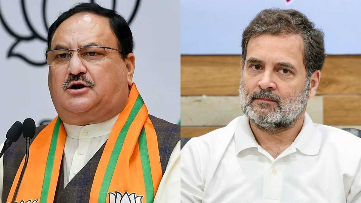 JP Nadda Counterattack: ‘देश को गुमराह कर रहे राहुल गांधी’, बोले- सदन चले तो हर सवाल का जवाब देने को तैयार सरकार