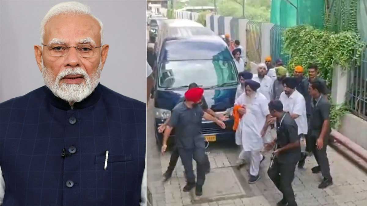 Sukhbir Badal Attack: हमले के बाद PM मोदी ने किया फोन, हरसिमरत कौर से जाना सुखबीर बादल का हाल