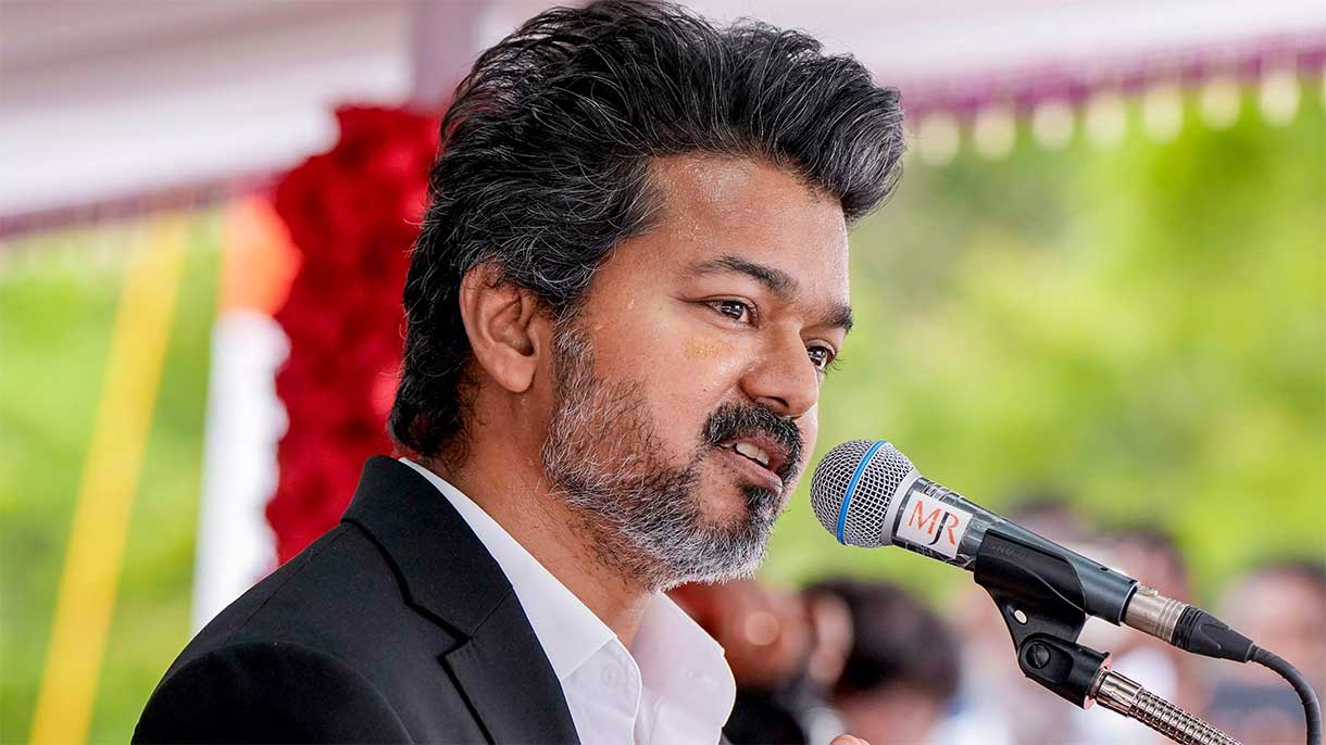तृषा कृष्णन विवाद के बीच CM विजय का DMK पर हमला, बोले- लड़ाई TVK और DMK के बीच