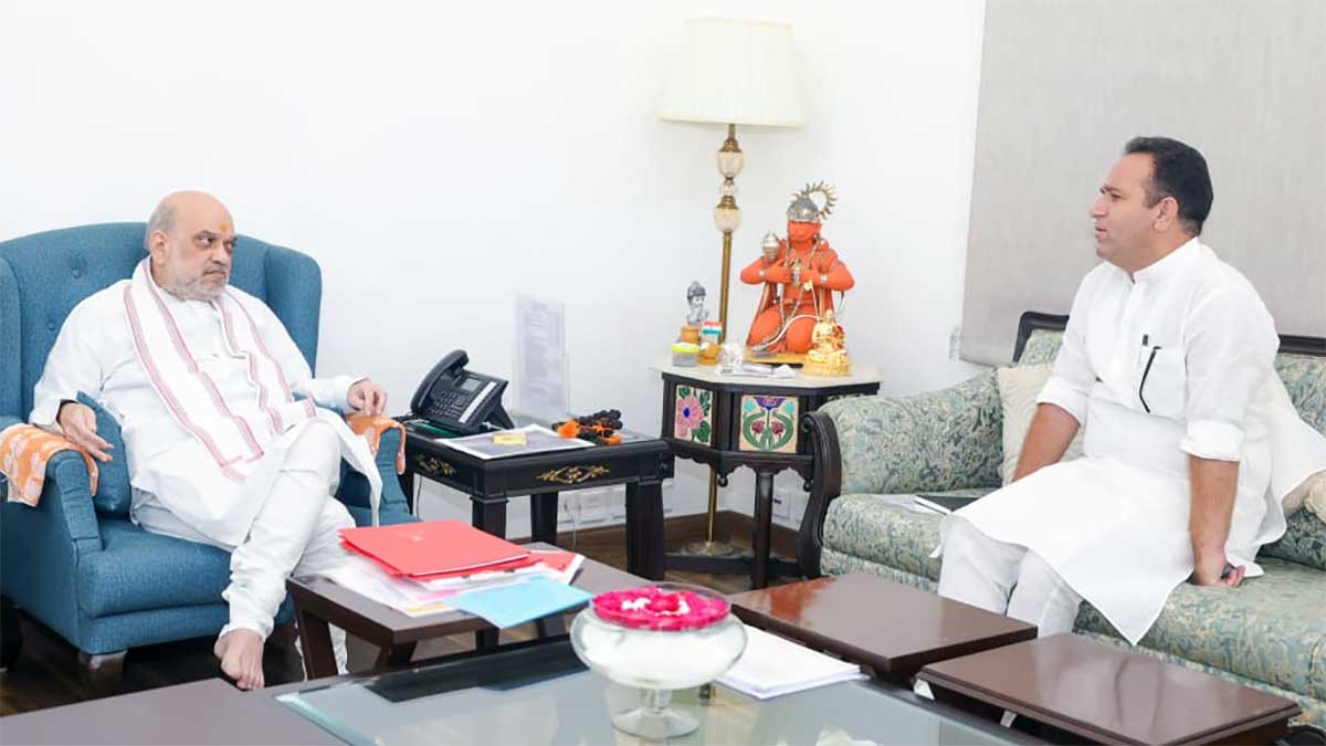 J&K Statehood Resolution: अमित शाह से मिले सुनील शर्मा, विधानसभा में प्रस्ताव को लेकर बढ़ा सियासी तनाव