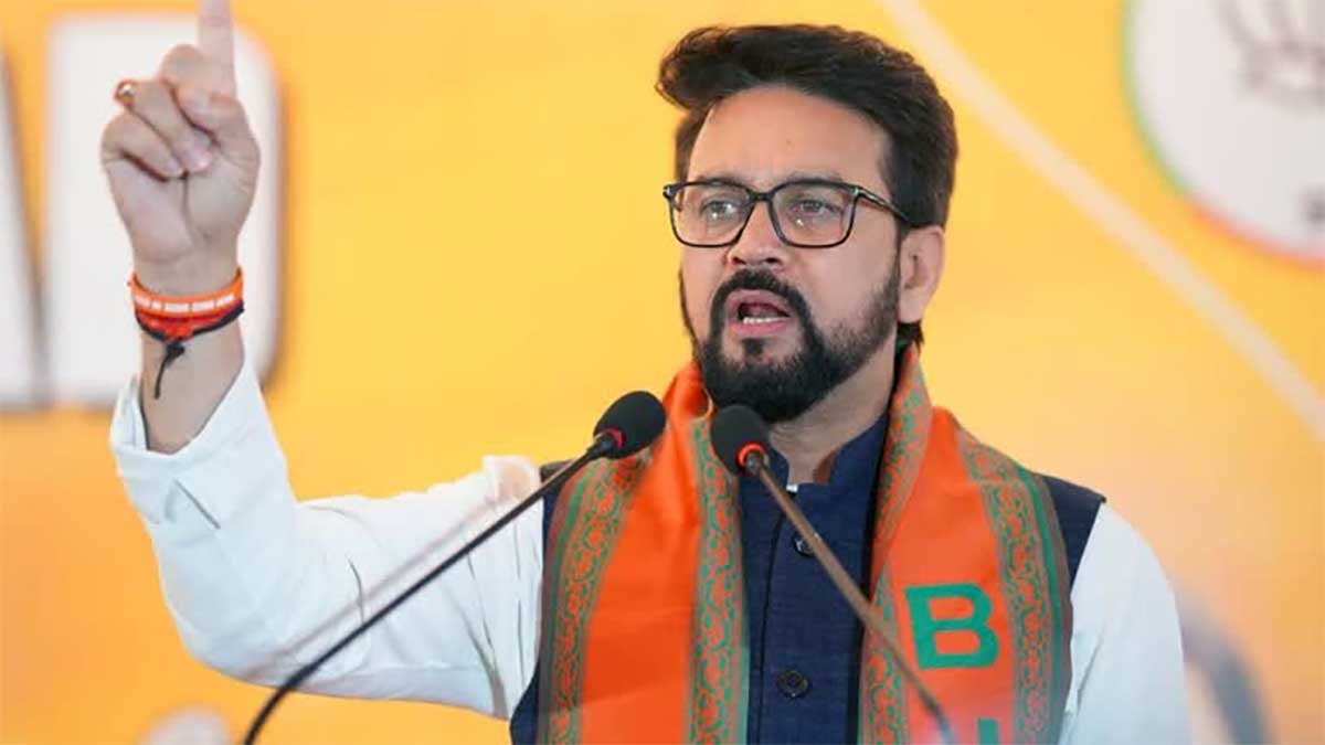 Anurag Thakur का Rahul Gandhi पर हमला, बोले- आरोप लगाने के बजाय सबूत पेश करें, कांग्रेस पर भी साधा निशाना