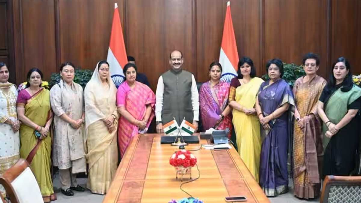 JNU यौन उत्पीड़न मामले में कांग्रेस सांसद पर कार्रवाई की मांग! BJP महिला सांसदों ने स्पीकर ओम बिरला से की मुलाकात, राहुल-प्रियंका पर भी उठाए सवाल