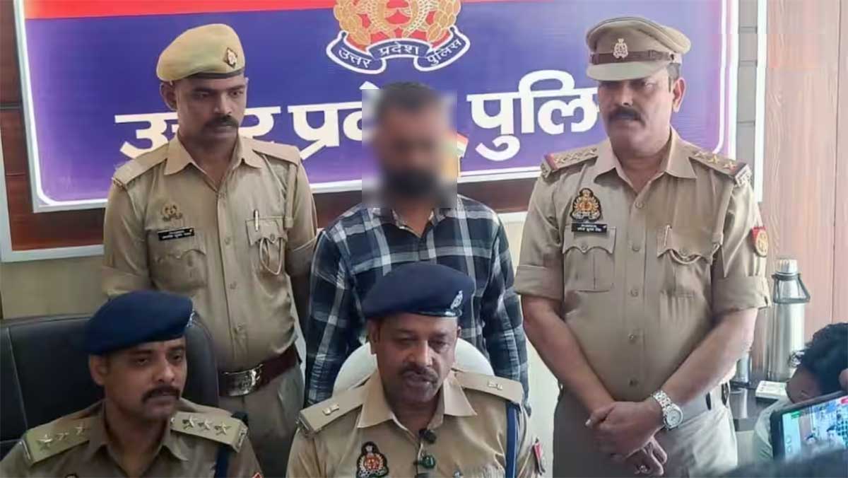 मऊ में गजब का कांड! AI से चिता पर लेटे शव की तस्वीर बनवाई, बकरे का अंतिम संस्कार कर खुद को मृत दिखाया, डेढ़ साल बाद गिरफ्तार