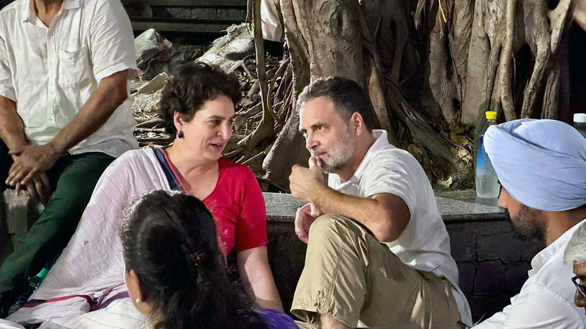 राहुल गांधी और प्रियंका गांधी पर FIR, आकाशवाणी भवन में जबरन घुसने का आरोप; Election Commission मार्च के दौरान हुआ था हंगामा