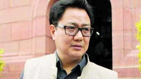 विदेशी पैसे के दम पर हो रही देश के टुकड़े करने की कोशिश-रीजीजू