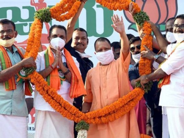  लेफ्ट के आखिरी किले में गरजे योगी