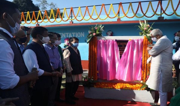 शेखावत ने जलापूर्ति परियोजना का किया उद्घाटन