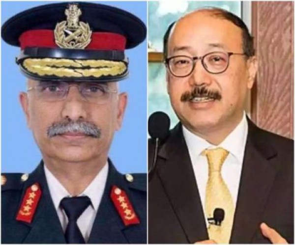 चीन के साथ बढ़ते तनाव के बीच सेना प्रमुख एमएम नरवाने और विदेश सचिव का कल से म्यांमार दौरा
