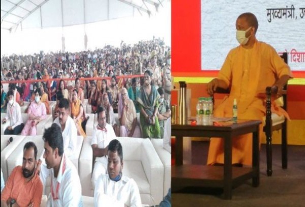 गौतमबुद्ध नगर में सीएम योगी: सम्राट मिहिर भोज की प्रतिमा का किया अनावरण