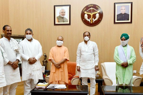 मुख्यमंत्री से मिला भारतीय किसान यूनियन का प्रतिनिधिमण्डल