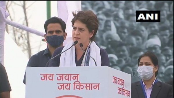 प्रियंका गांधी बोलीं- यह मेरठ की धरती है, स्वतंत्रता संग्राम का पहला विद्रोह शुरू हुआ था...