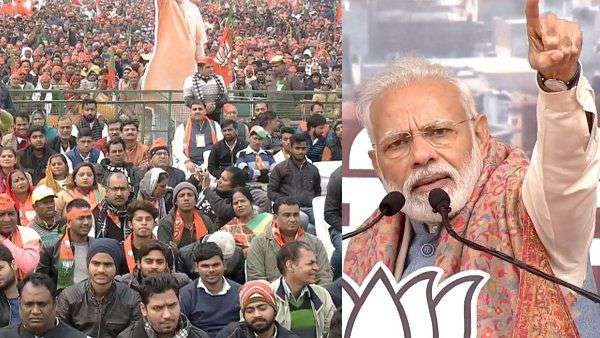 पीएम मोदी के बयान के बयान के उलट BJP की बुकलेट में NRC का दावा