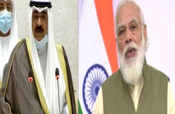 प्रधानमंत्री मोदी ने शेख नवाफ को कुवैत का अमीर बनने पर दी बधाई