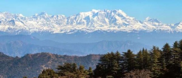 अब रुड़की से दिखा हिमालय की बर्फीली चोटियों का नज़ारा