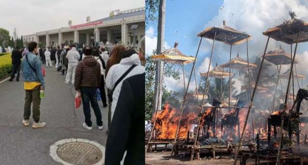 वुहान में एकसाथ जल रहे हजारों शव, कोरोना का कहर क्यों छुपा रहा चीन ?
