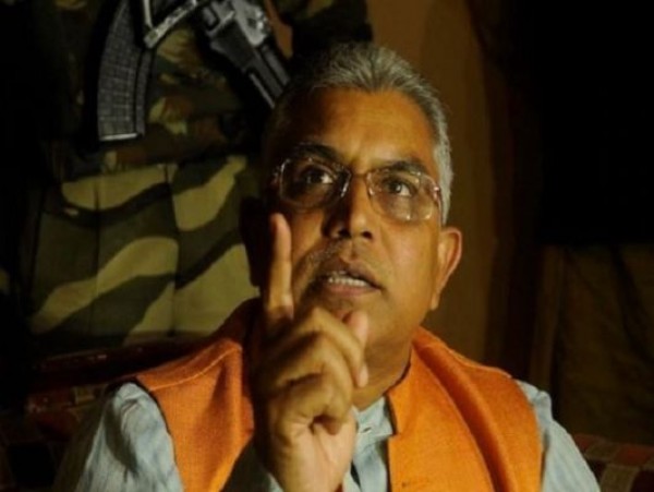दिलीप घोष ने काफिले पर पत्थरों से हमले का लगाया आरोप