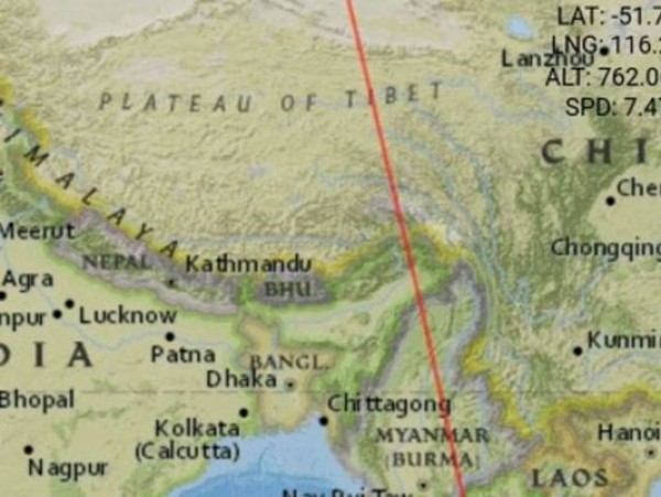 PLA के कब्जे वाले तिब्बत के उपर से गुजरा भारतीय जासूसी सैटेलाइट,