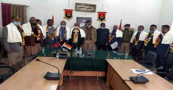 SSP ने सेवानिवृत्त पुलिसकर्मियों को दी विदाई