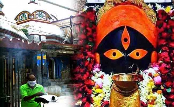 कोलकाता का कालीघाट मंदिर 100 दिनों बाद श्रद्धालुओं के लिए खुला
