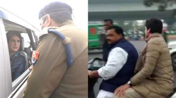 जिस स्कूटी पर प्रियंका गांधी थी सवार उसका कटा था 6100 का चालान,