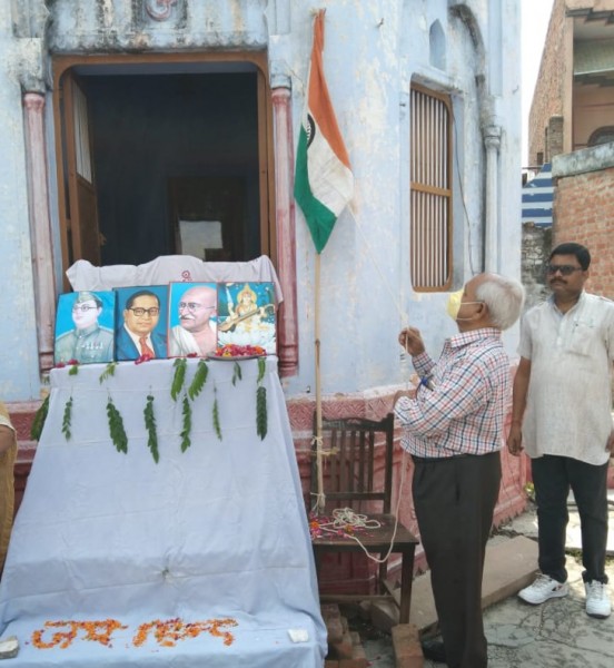 श्री चित्रगुप्त महिला विद्यालय जू० हा० स्कूल में 75 वां स्वतंत्रता दिवस धूमधाम से मना